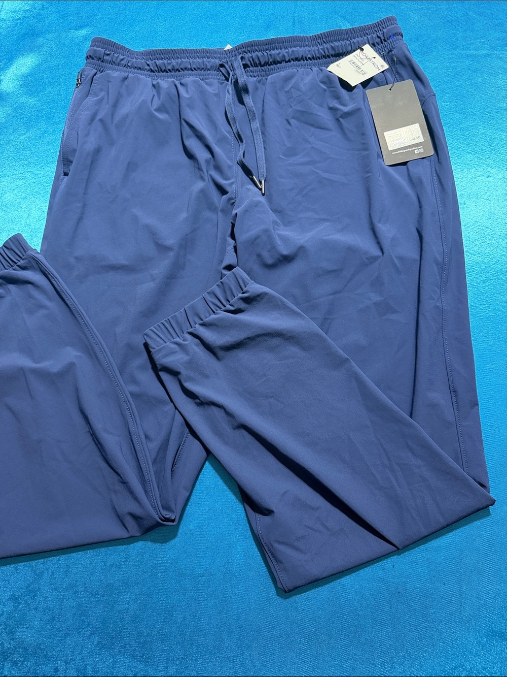 90 Degree By Reflex Men's Navy Performance Joggers